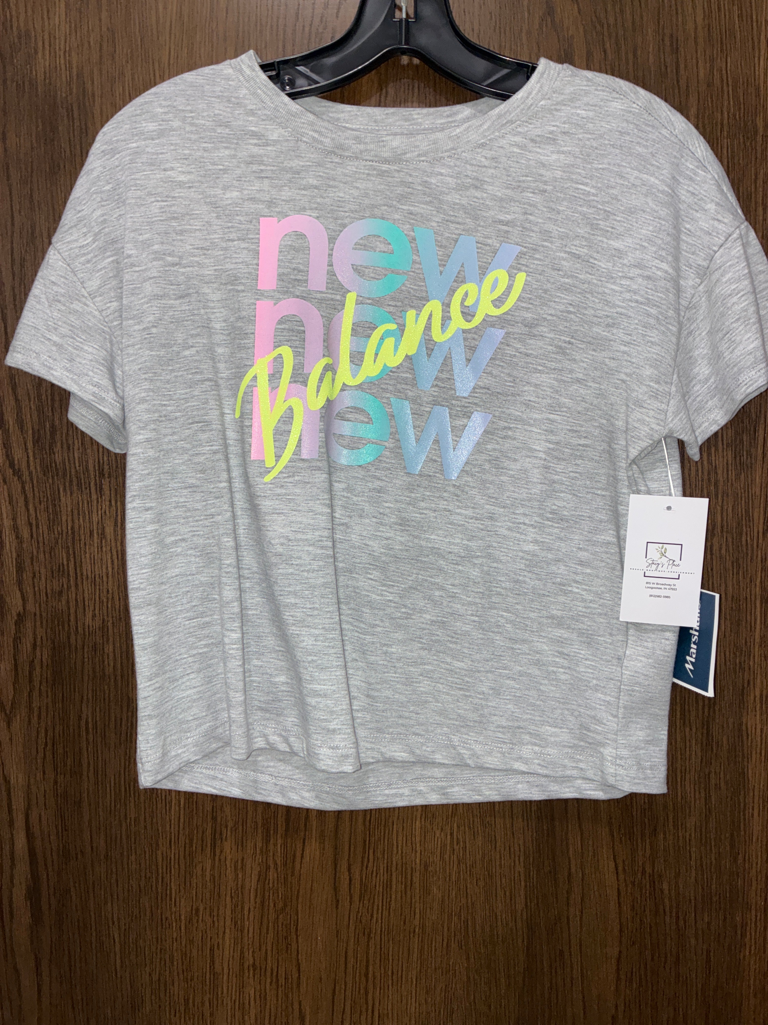 Girls New Balance Short Sleeve Size Youth Medium