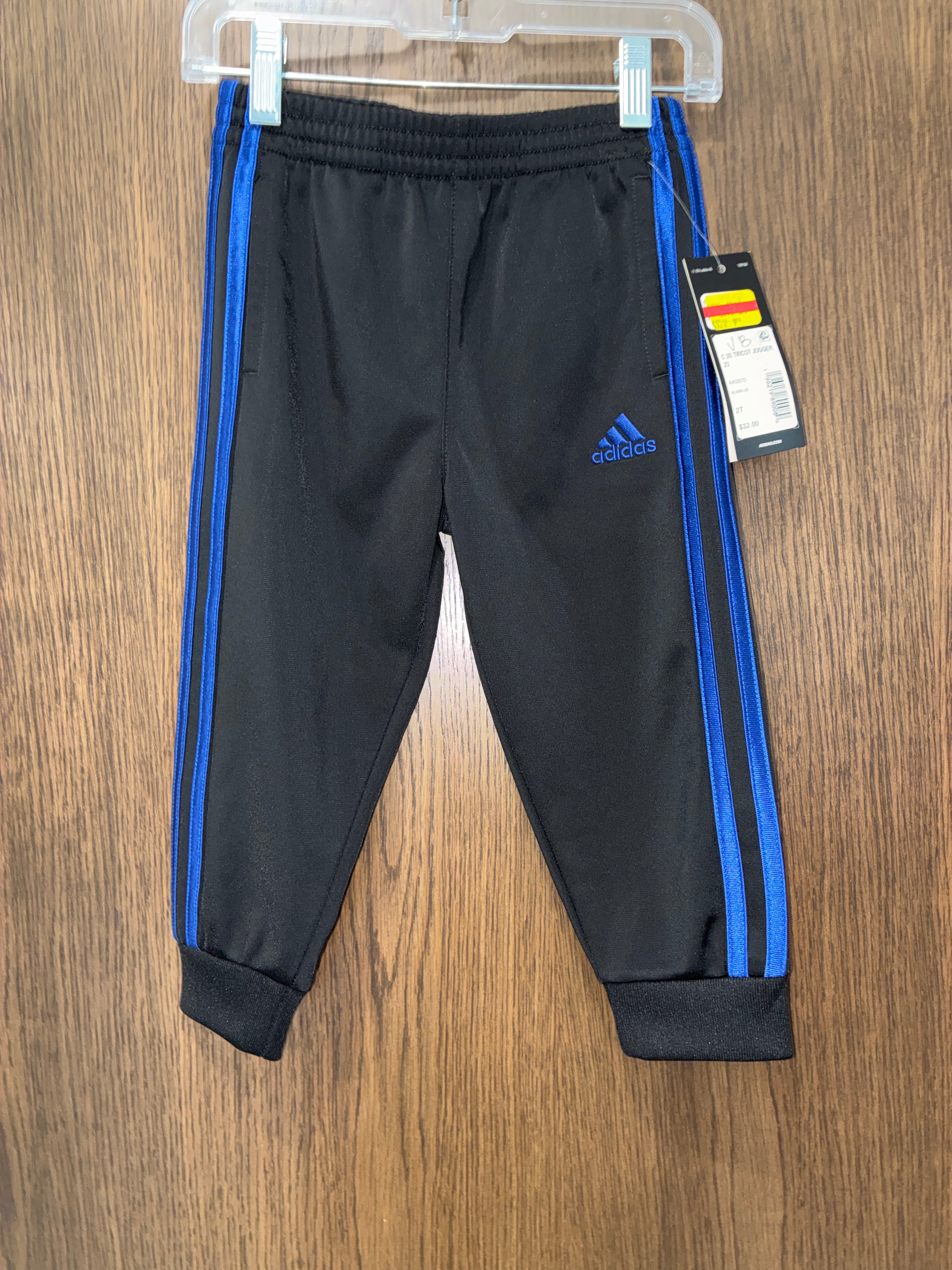 Boys Adidas joggers NWT size 2T