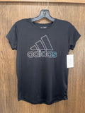 Girls Adidas Short Sleeve Shirt YXL Youth XL 14/16