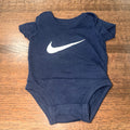 Nike Baby Boys Navy Onesie Newborn New Condition