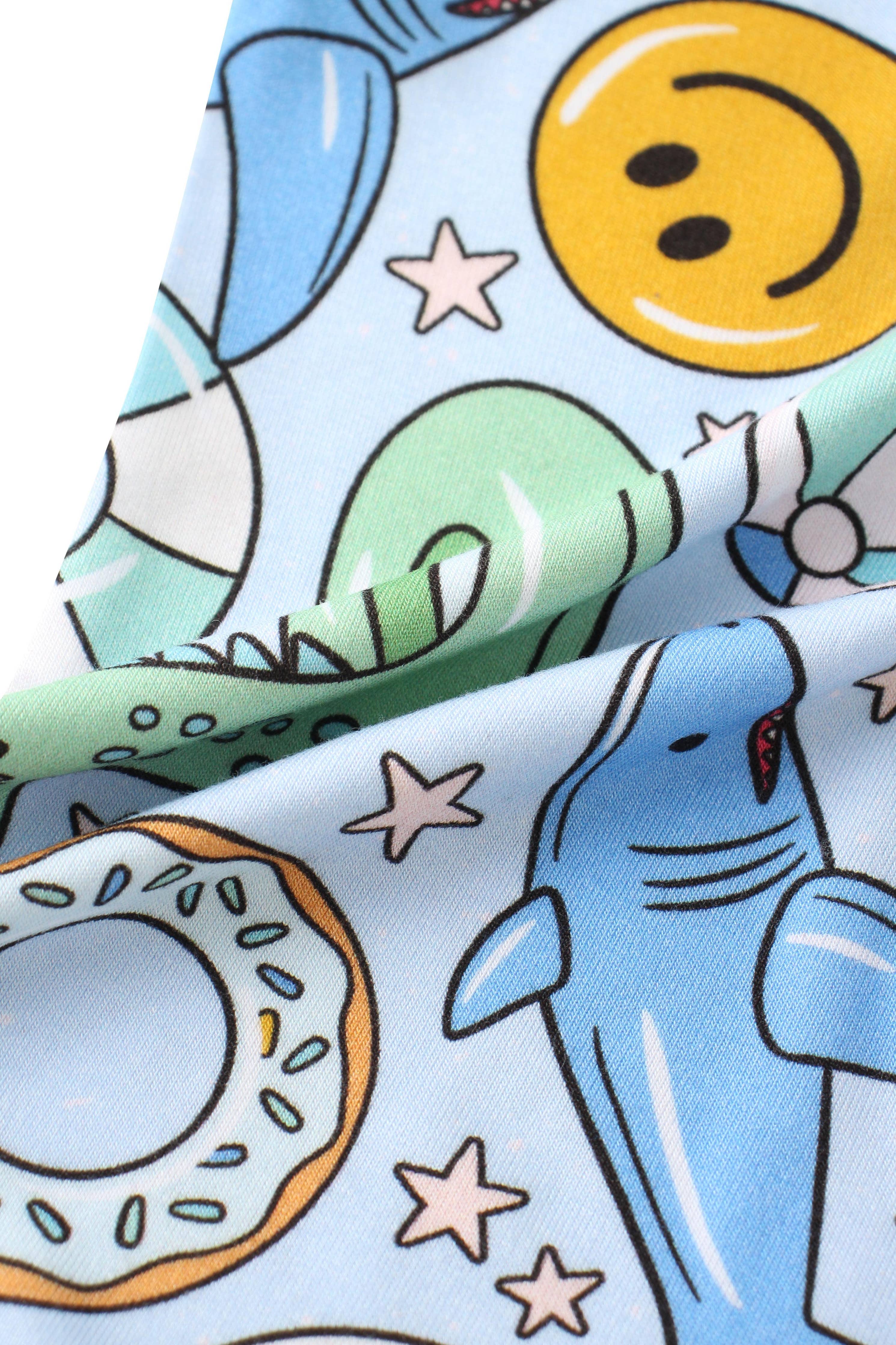 PoshTOT Summer Bamboo Baby Convertible Zippy Romper: 0-3M