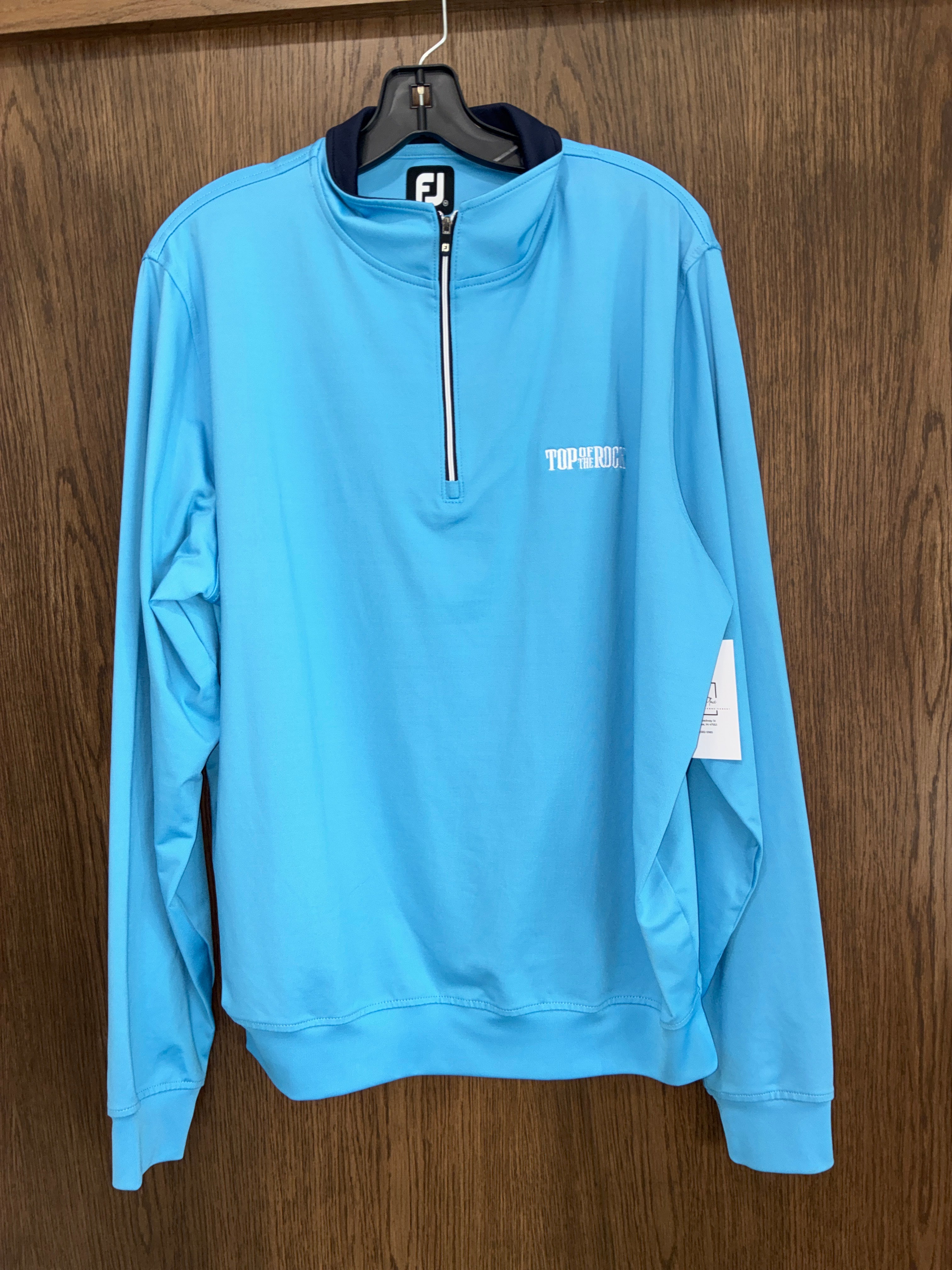 Men’s FJ Quarter Zip Crewneck Size Medium