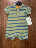 Boys Alligator Romper Size 9 Months