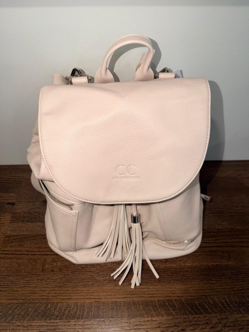 Citi Collective Journey Pearl Vegan Leather Diaper Bag Backpack