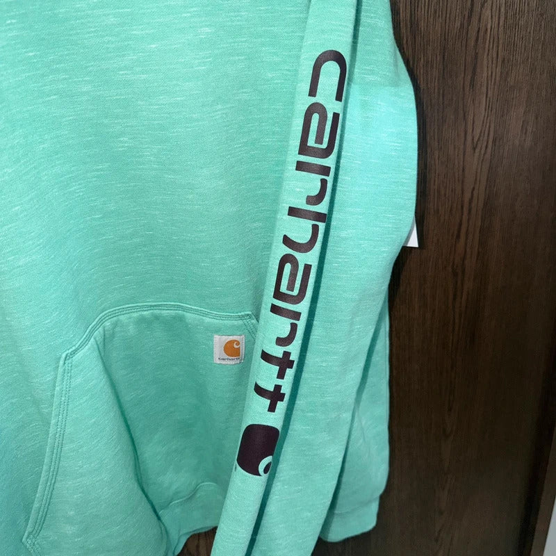 Carhartt Men’s Hoodie Hooded Sweatshirt XXL Loose Tall