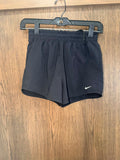 Girls Nike Shorts Lined Size YM Youth Medium 3" Volley  High Waist