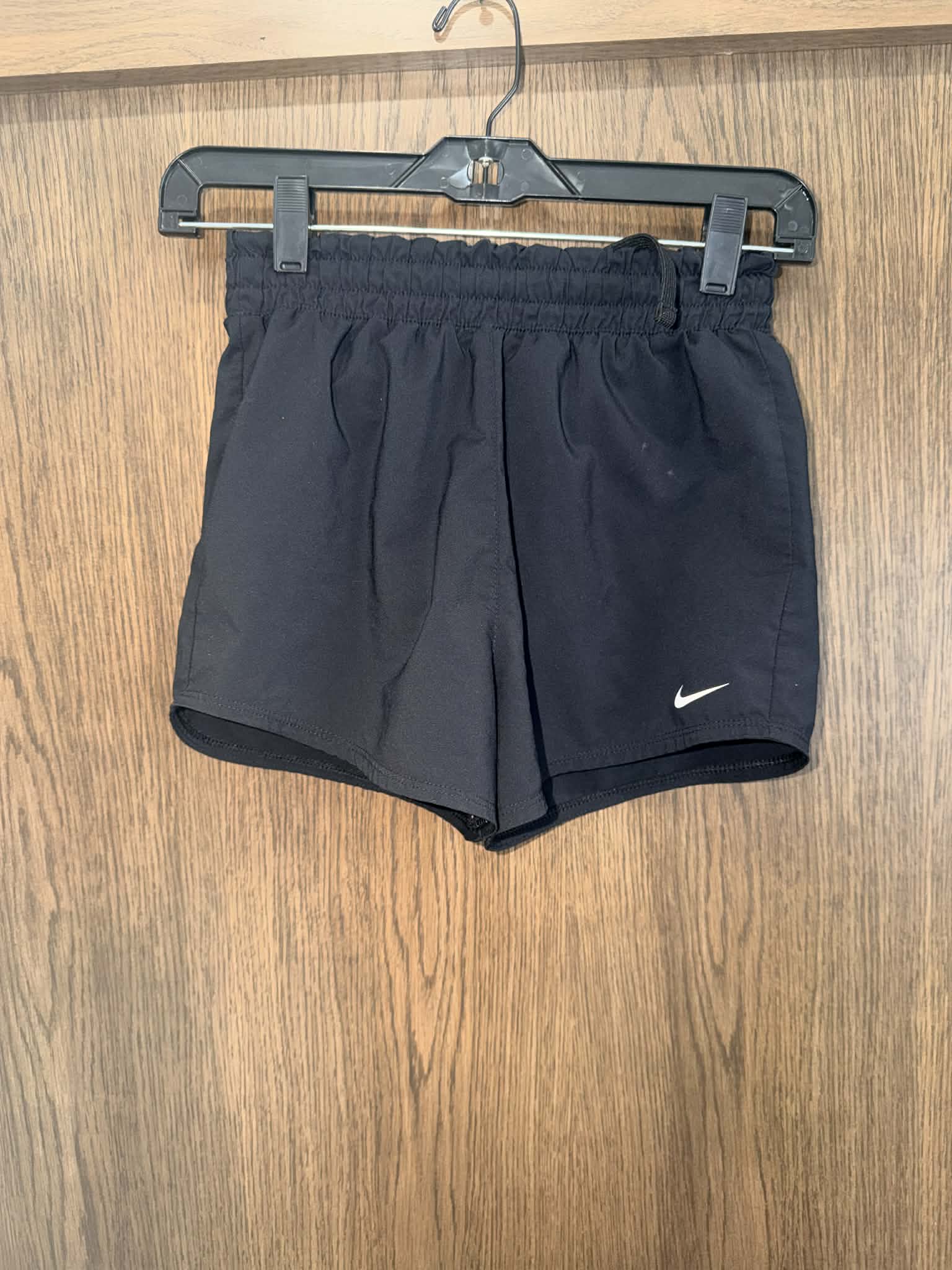 Girls Nike Shorts Lined Size YM Youth Medium 3" Volley  High Waist