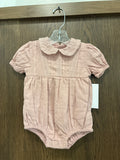 Baby Girl's Rachel Zoe Smocked Romper 6-9 months