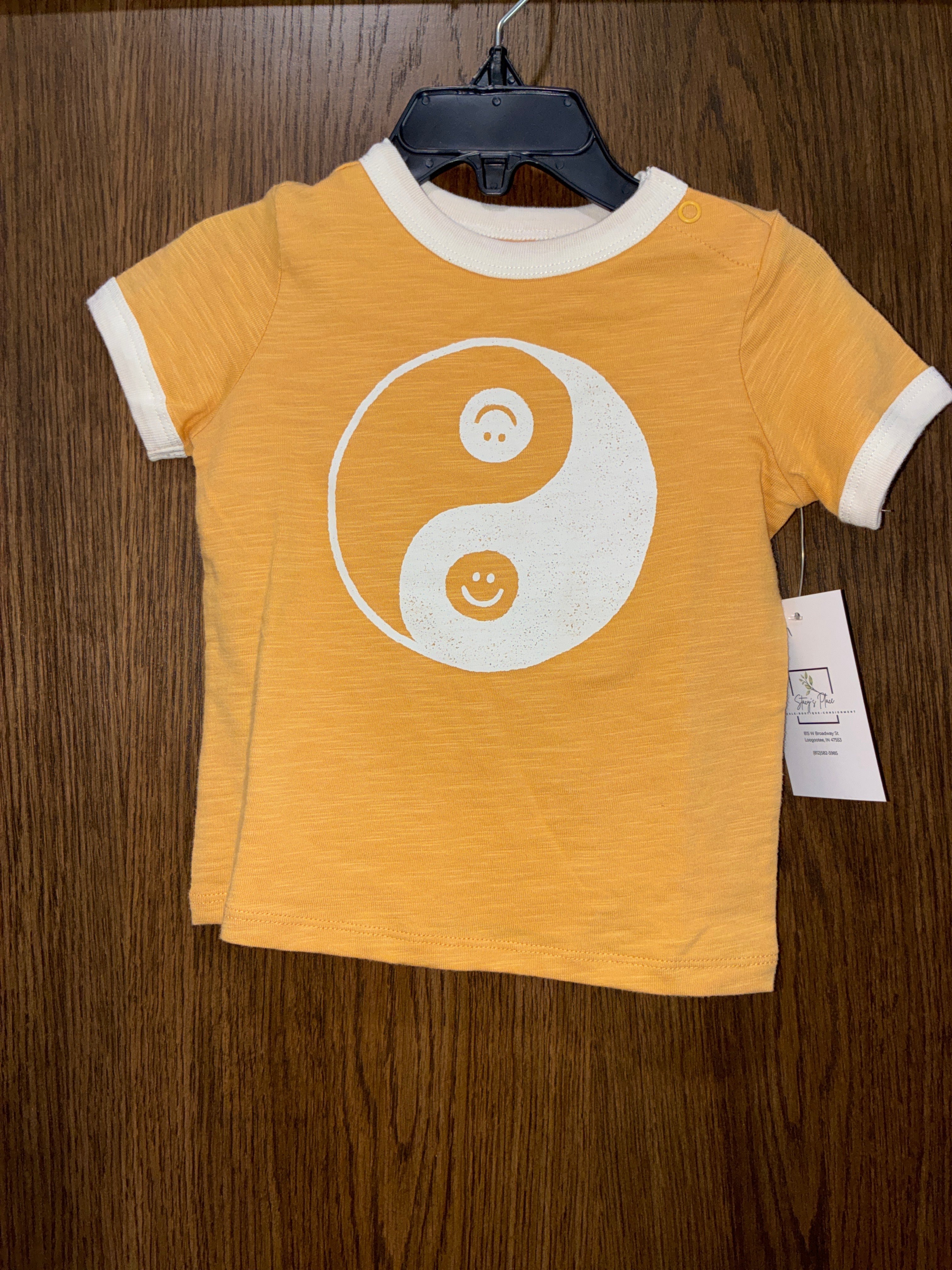 Kids Short Sleeve Shirt Size 12 Months