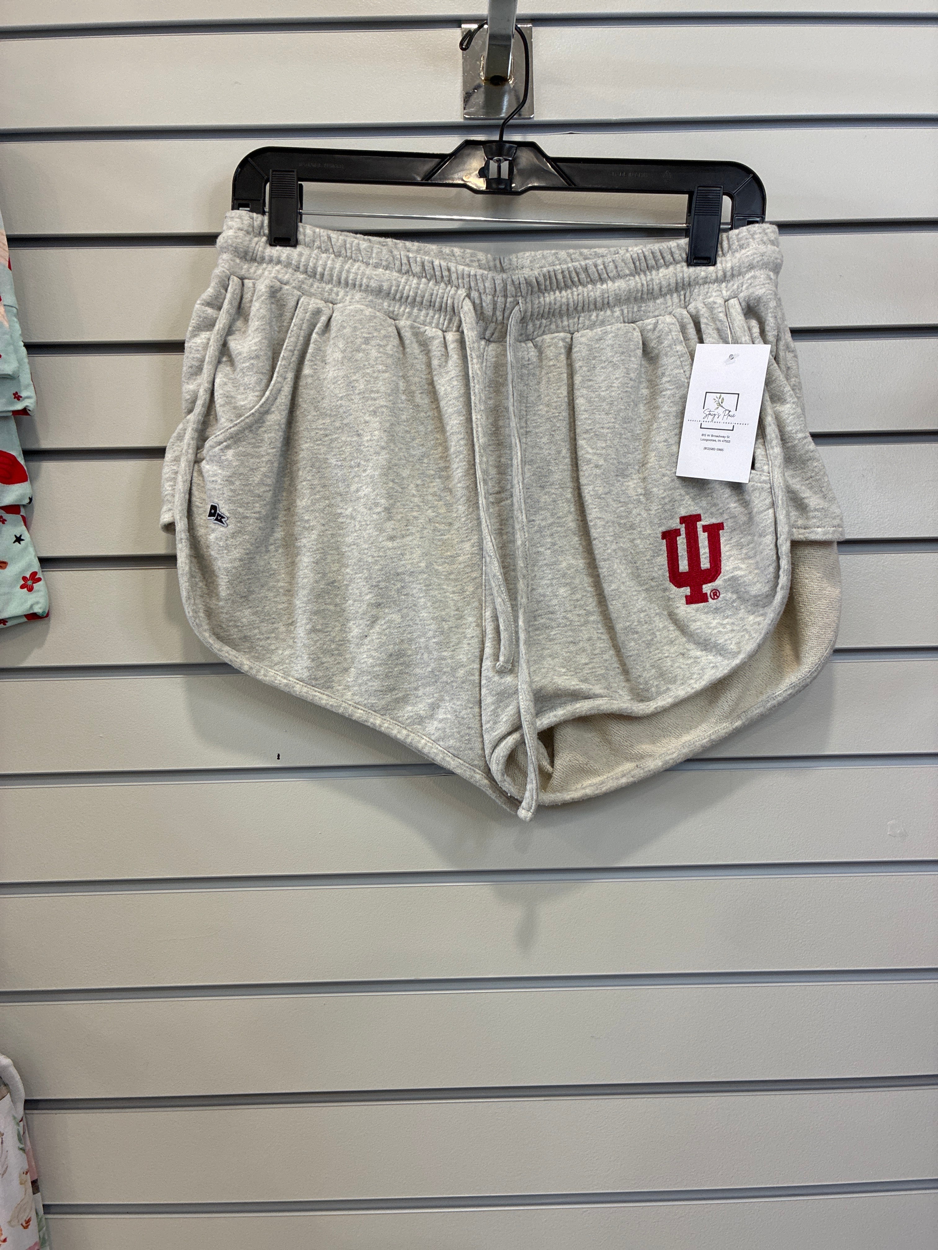 Women’s IU Sweat Shorts Size Large