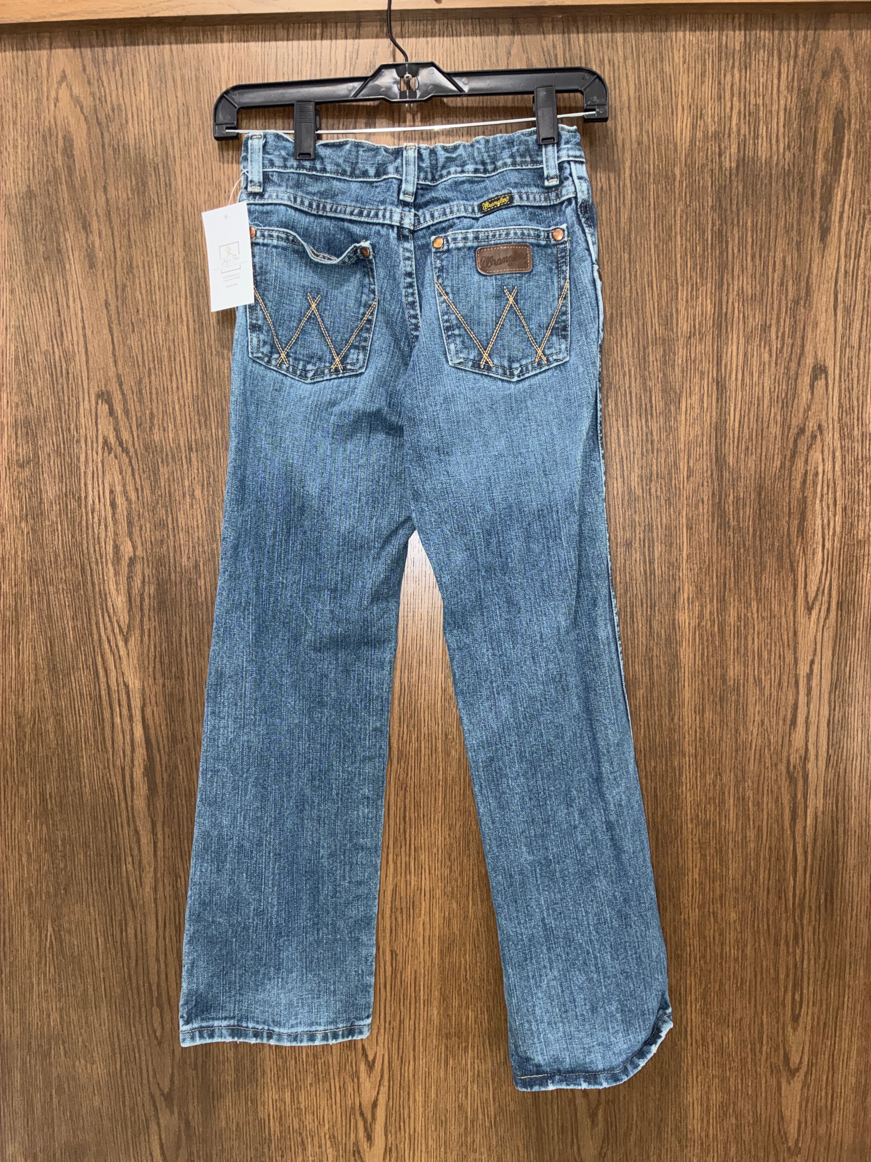 Boy’s Wrangler Relaxed Straight Jeans with Adjustable Waist size 10 Regular