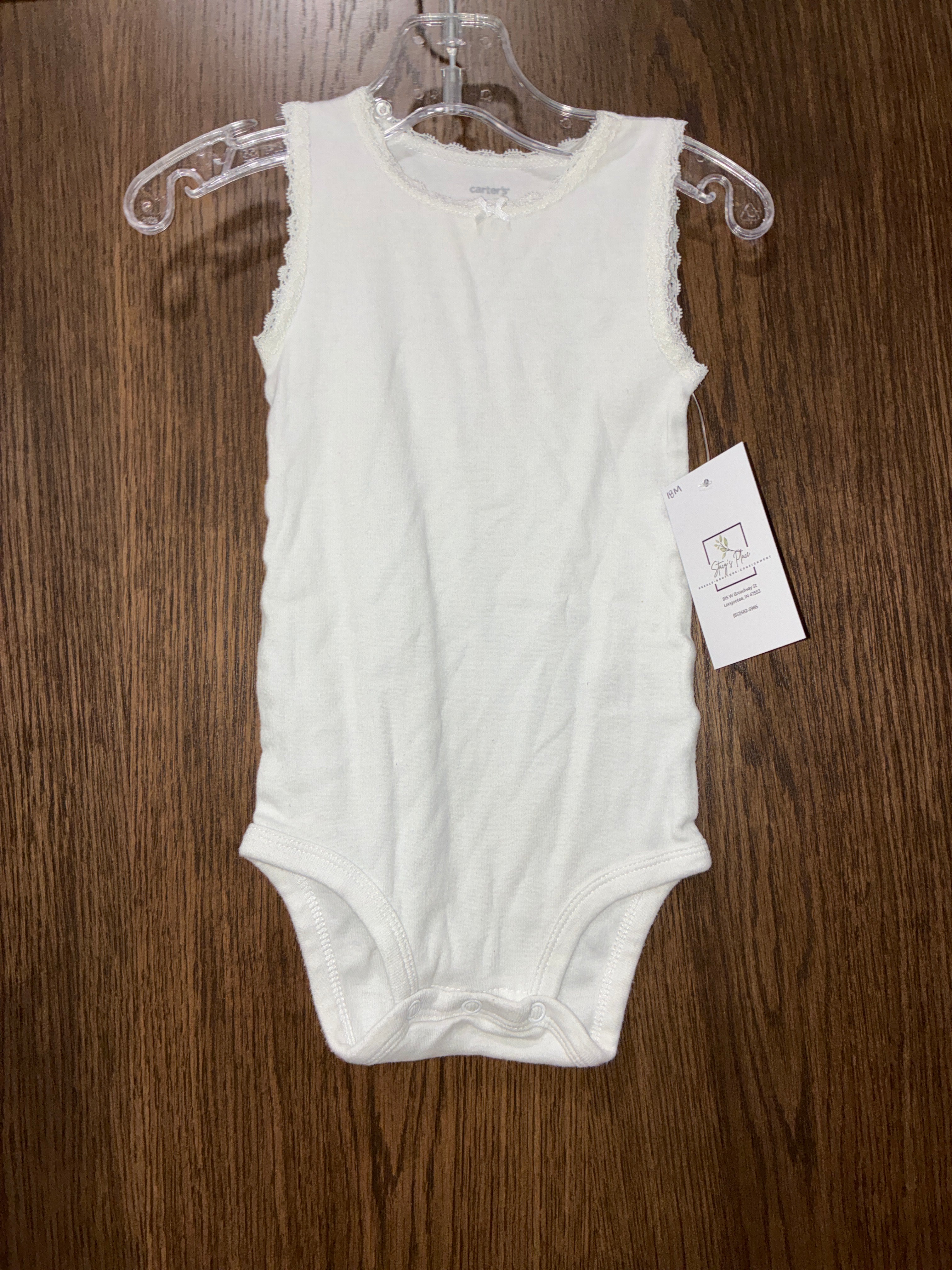 Carter's Girls onesie size 18M