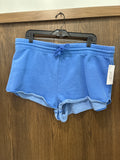 Aritzia Women’s Cozy Sweatfleece Boyfriend Lo-Rise Mini Shorts Size XL