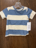 Carters striped short sleeve shirt size 12M