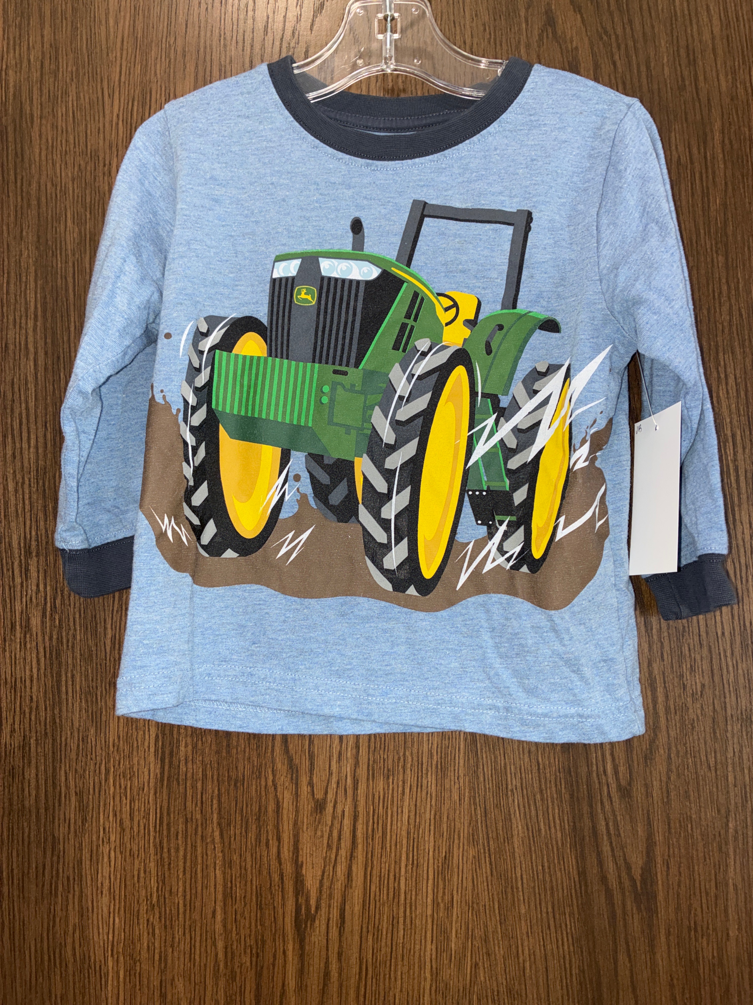 Boys John Deere long sleeve shirt size 2T