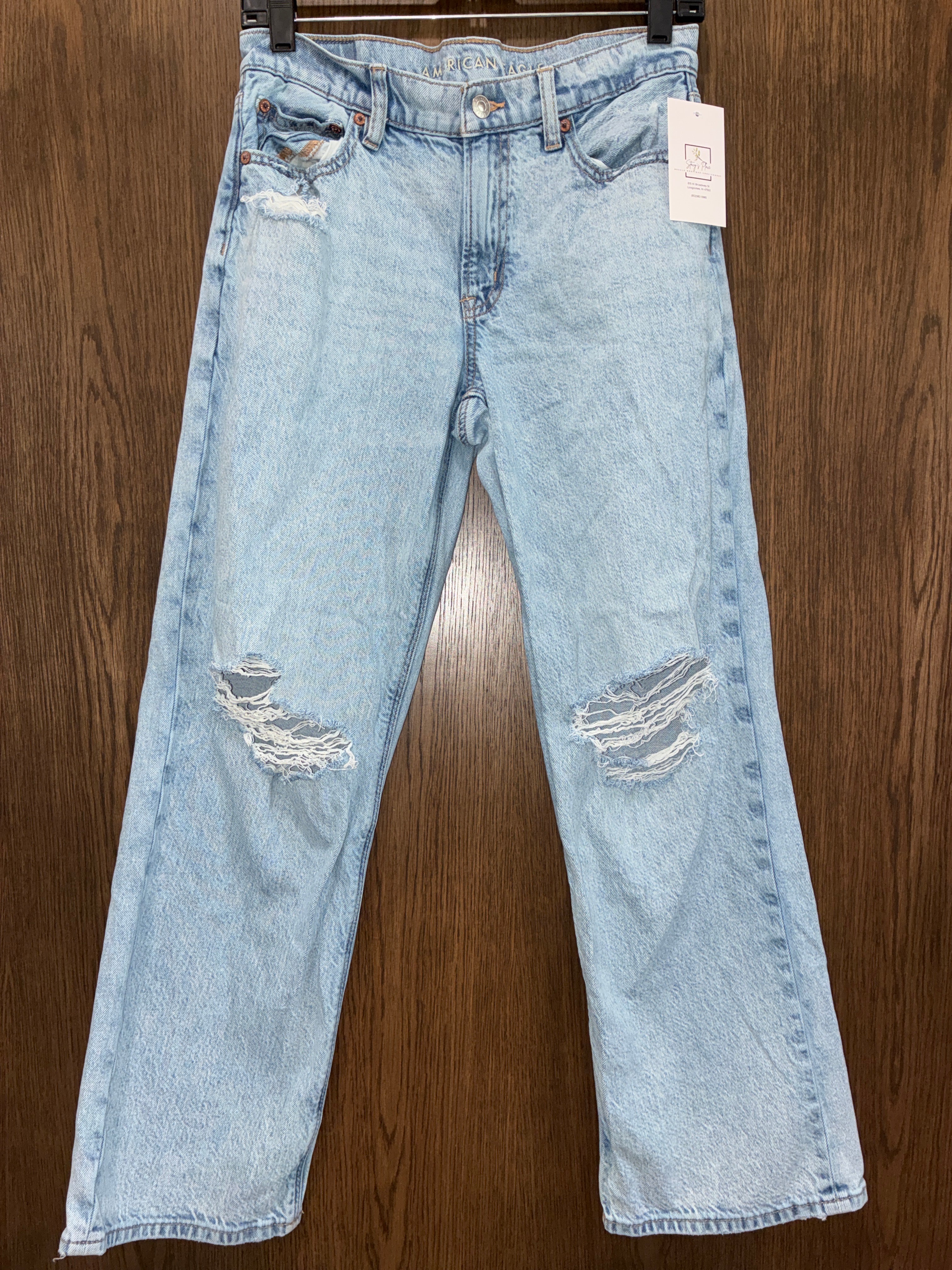 Women’s American Eagle Baggy Strigid Jeans Size 2