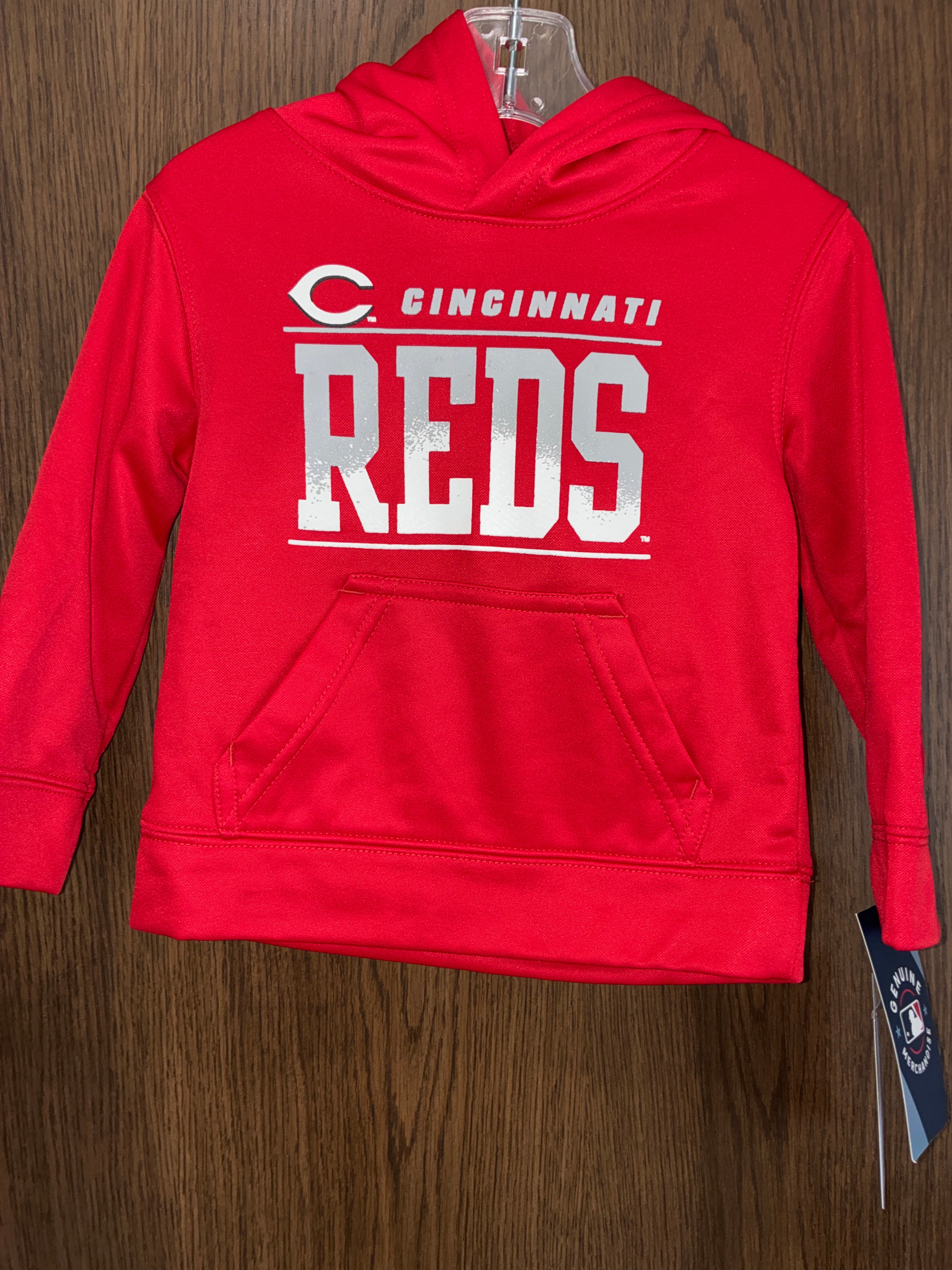 Cincinnati Reds Hoodie NWT Size 2T