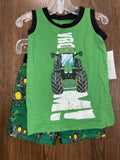 Boys John Deere tank top and swim trunk set size 2T