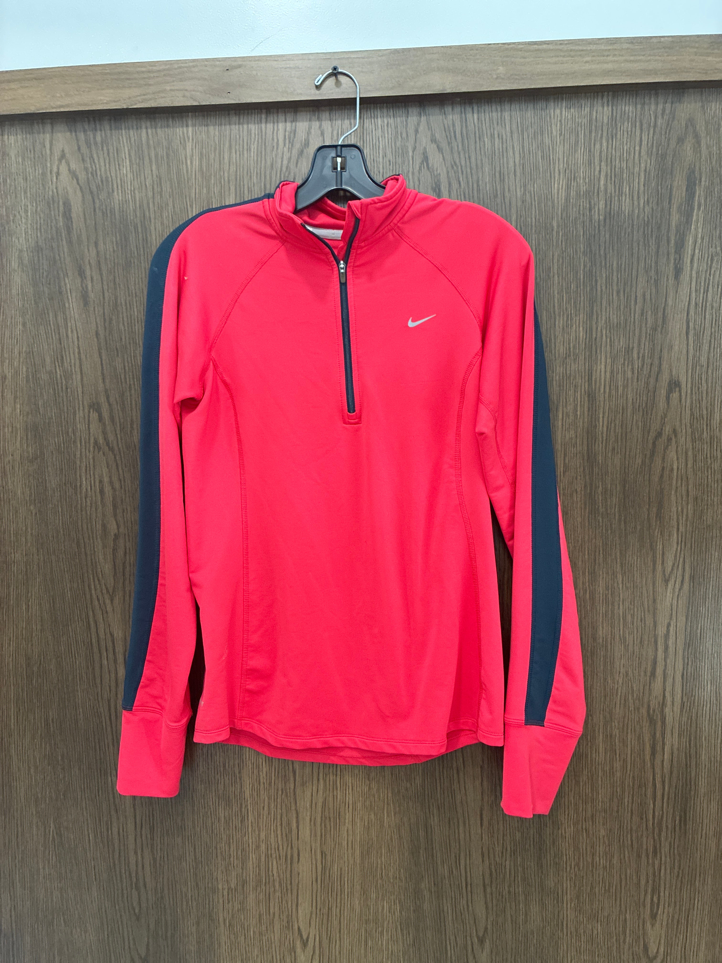 Women’s Nike Dri Fit 1/4 Zip Running Shirt size Small