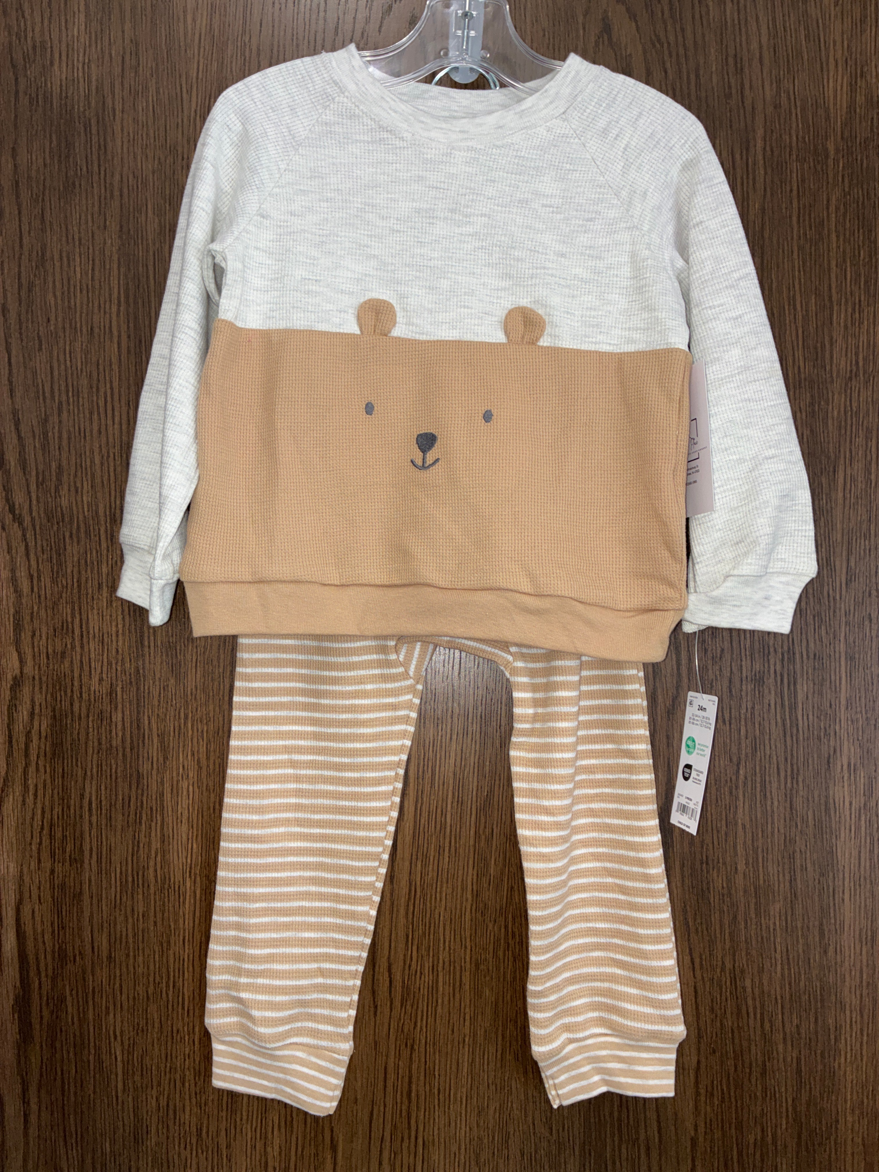 Carters Teddy Bear Set Size 24 Months NWT