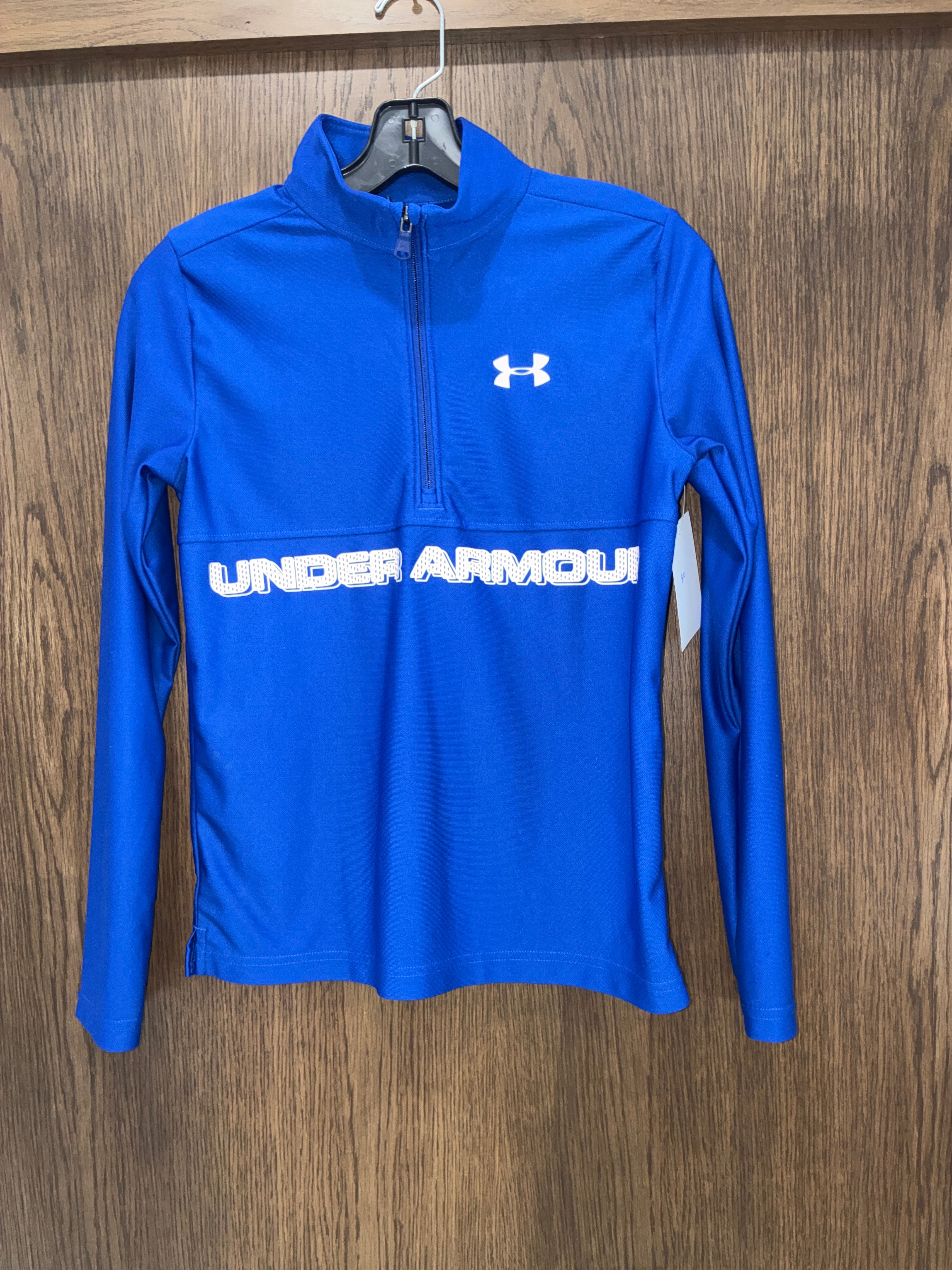 Boy’s Under Armour Quarter Zip Long Sleeve Shirt size Youth Large