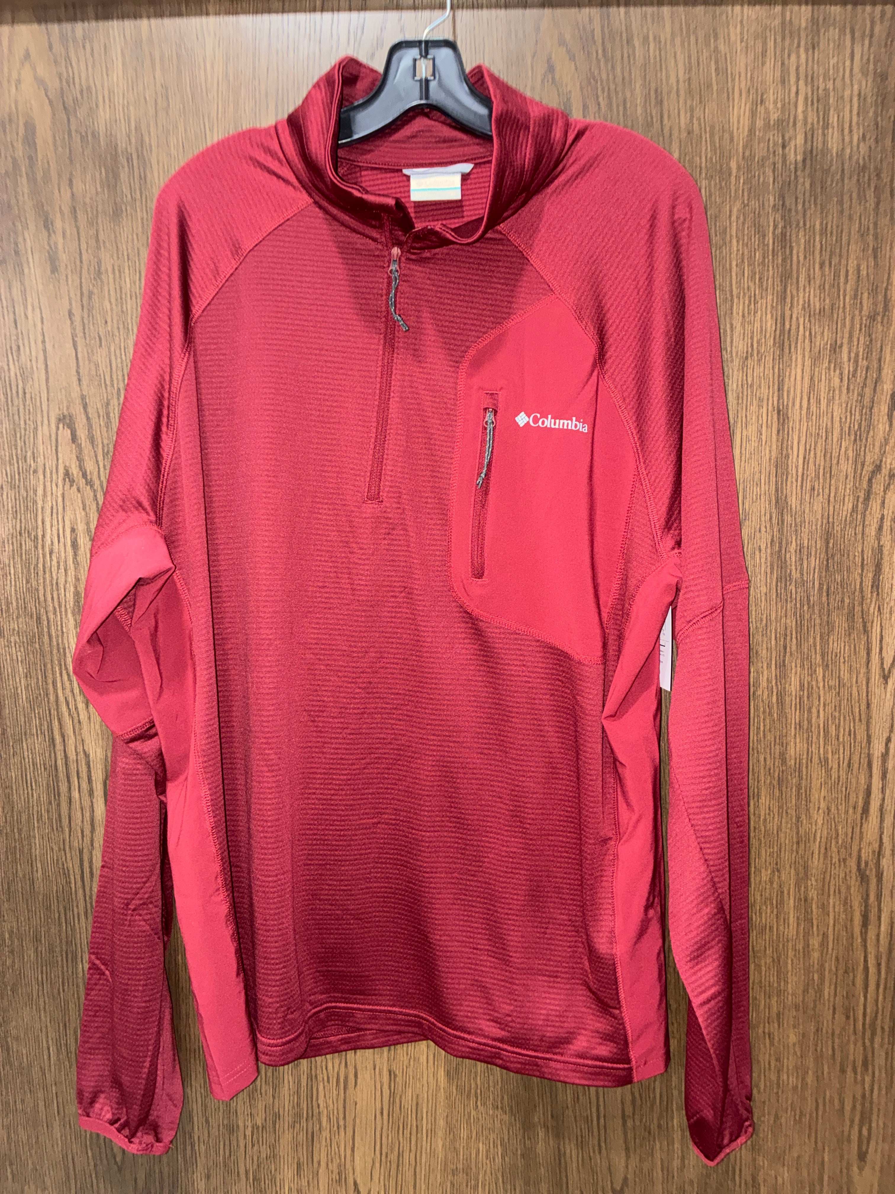Men’s Columbia Long Sleeve Quarter Zip Size XL