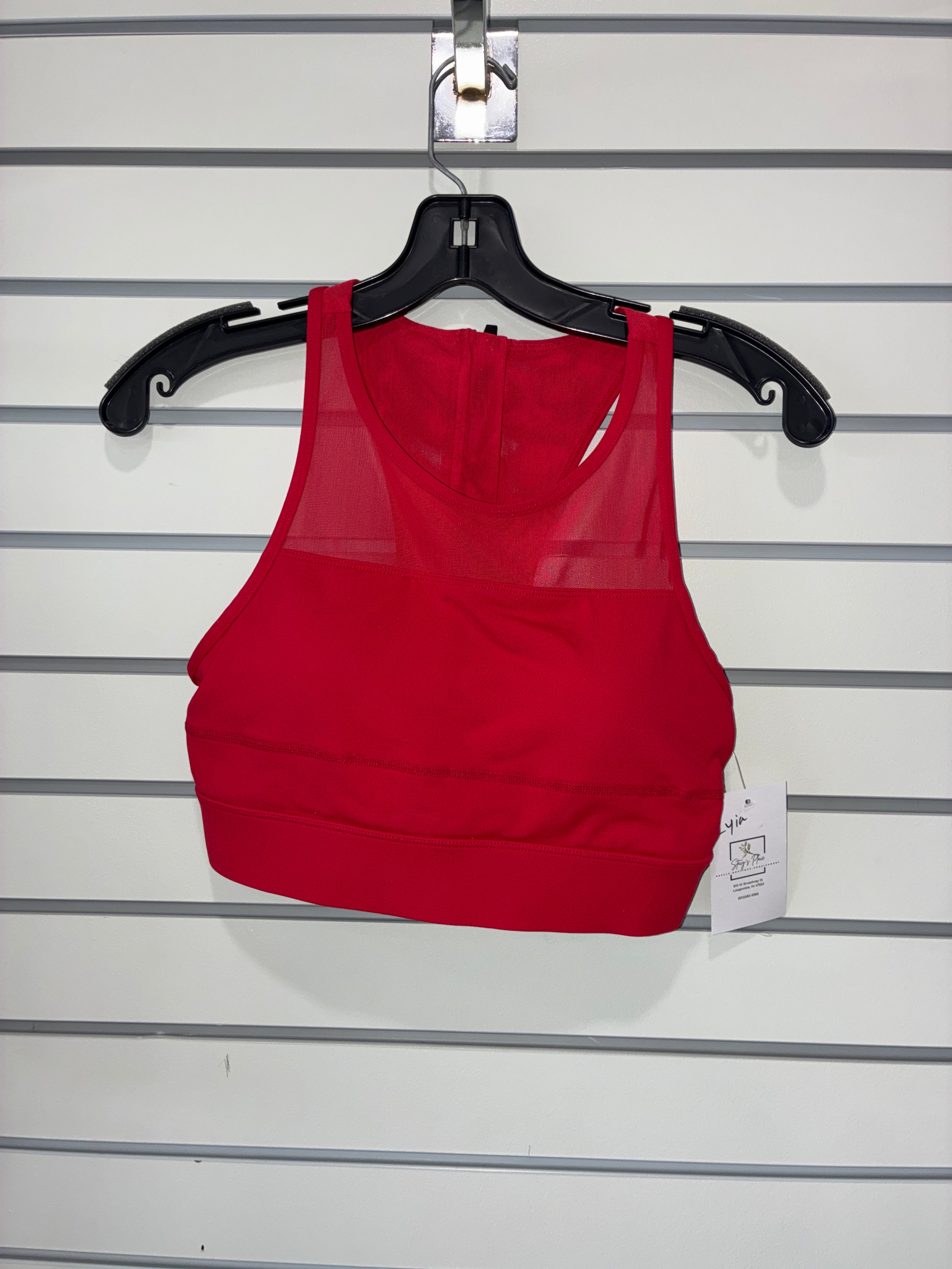 Women’s Zyia Padded Sports Bra Size Medium