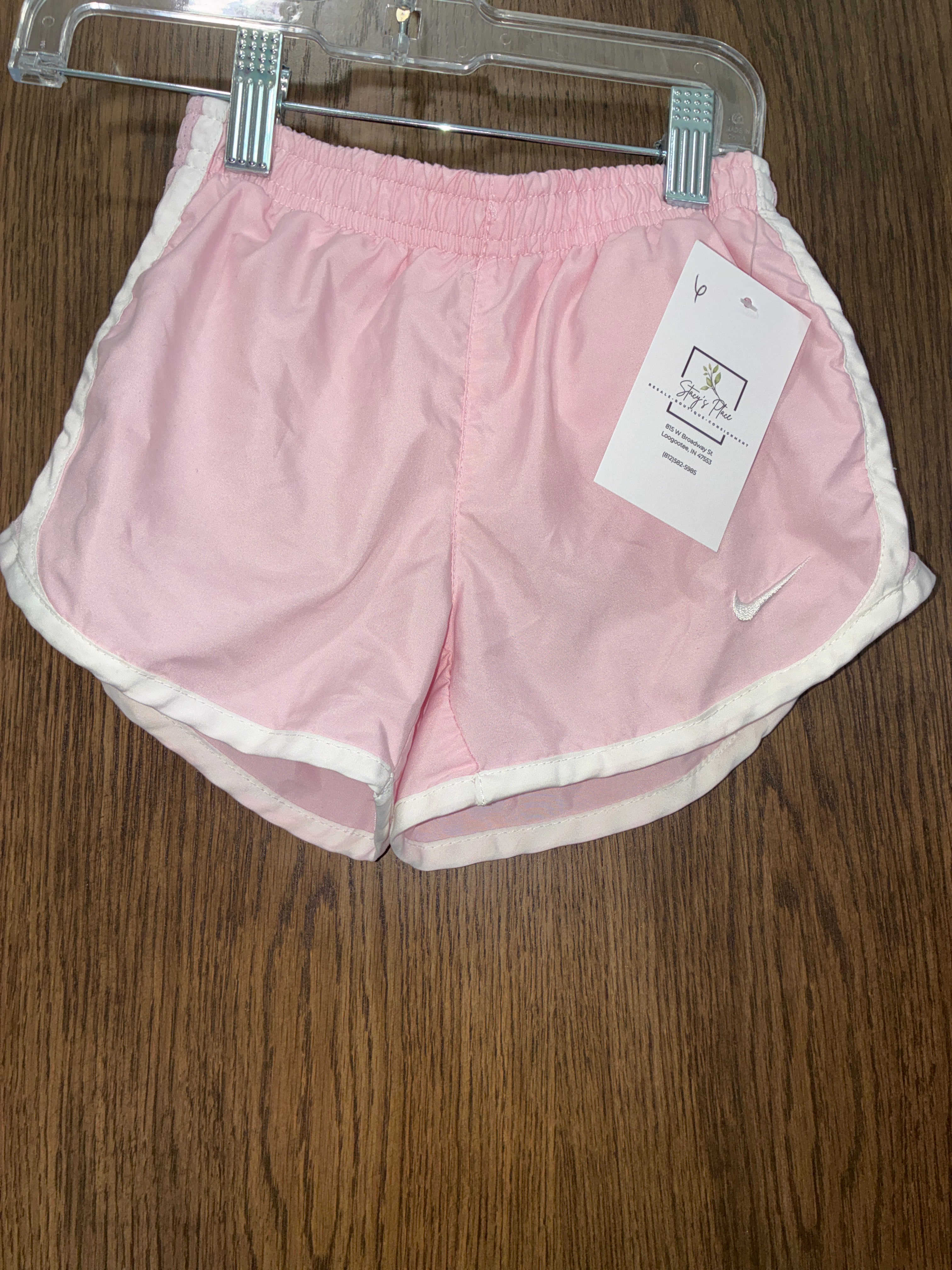 Girls Nike Track Shorts Size 6
