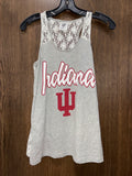Women’s IU Lace Back Tank Top Size Medium
