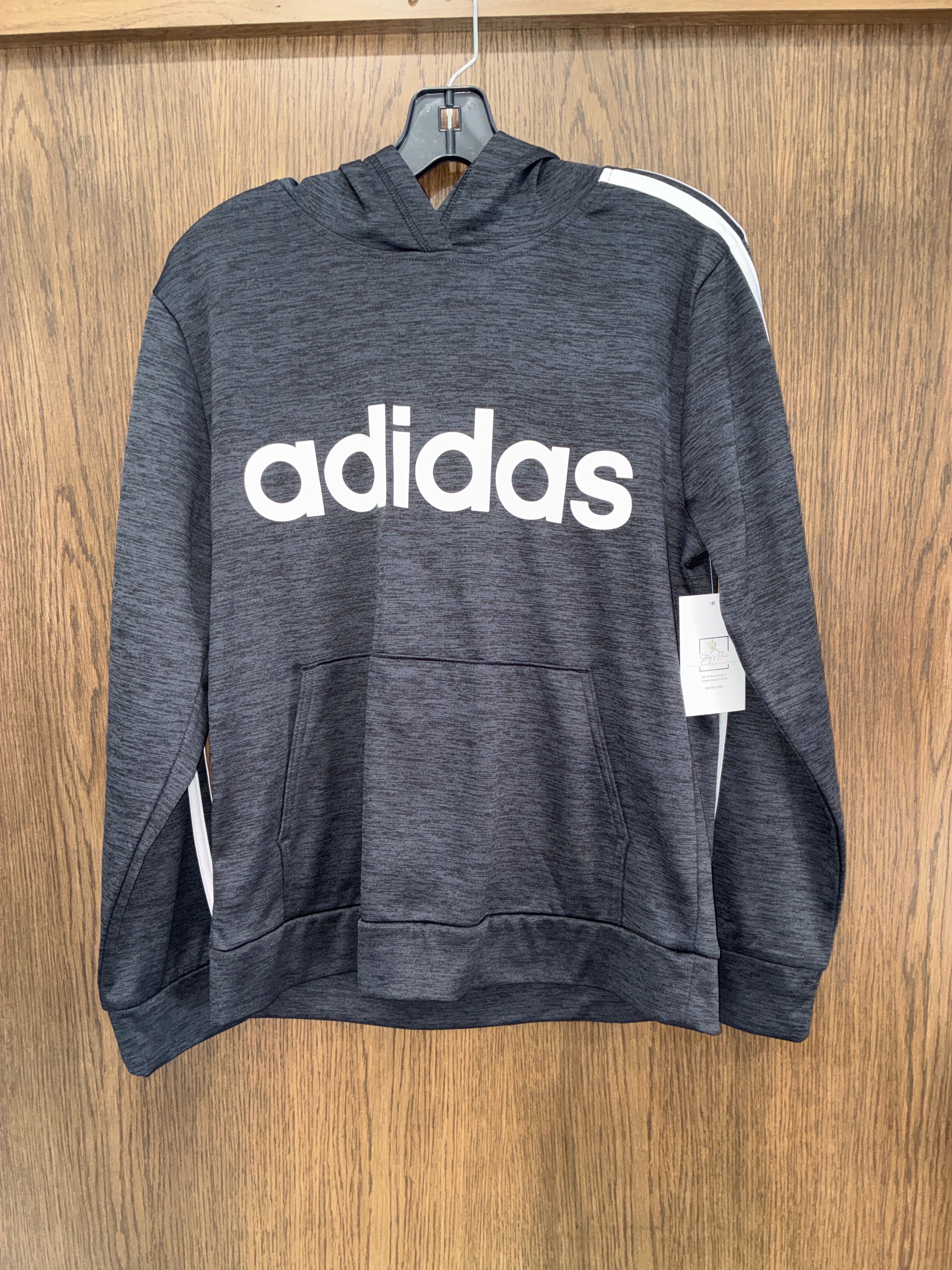 Boy’s Adidas Hooded Sweatshirt size Youth Large YL 12/14
