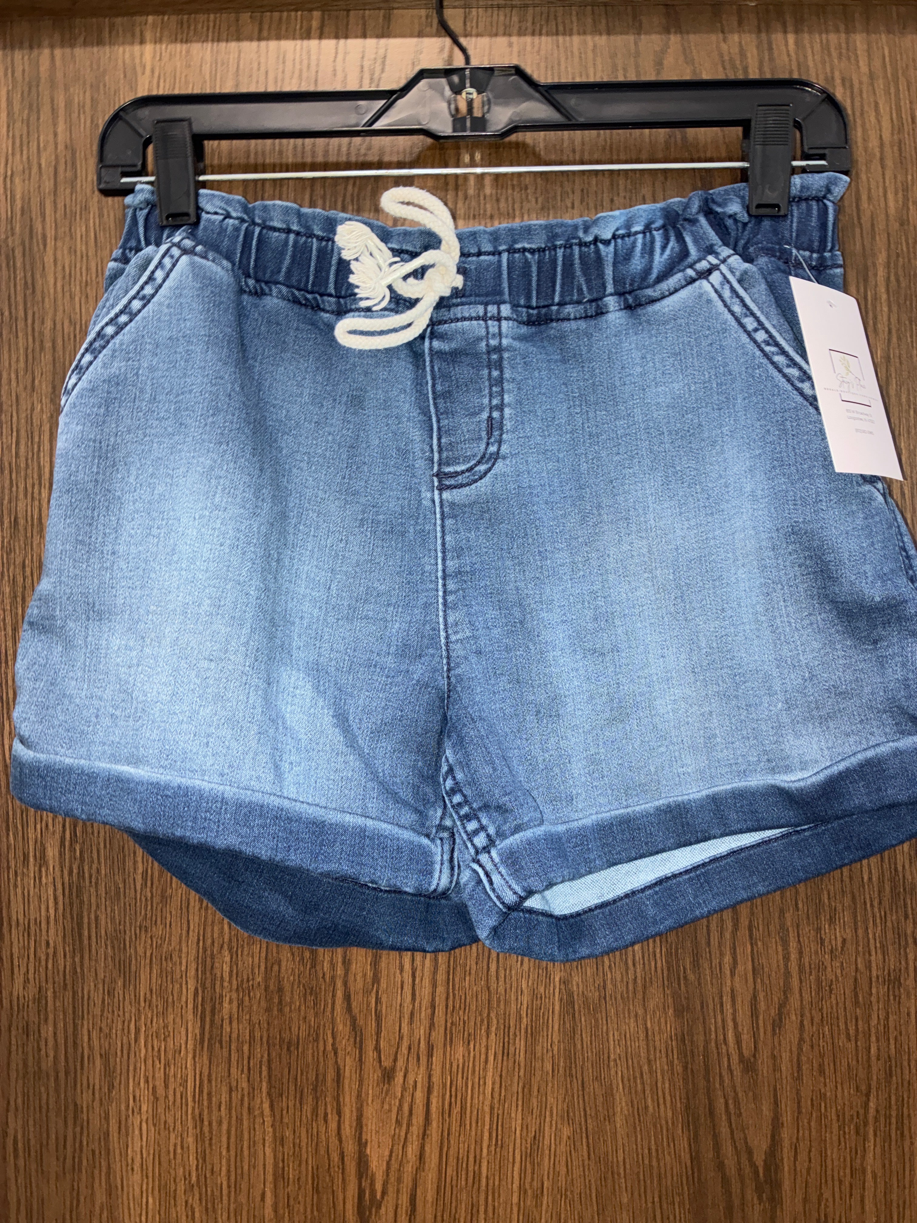 Girls Justice Denim Shorts Size Youth XL