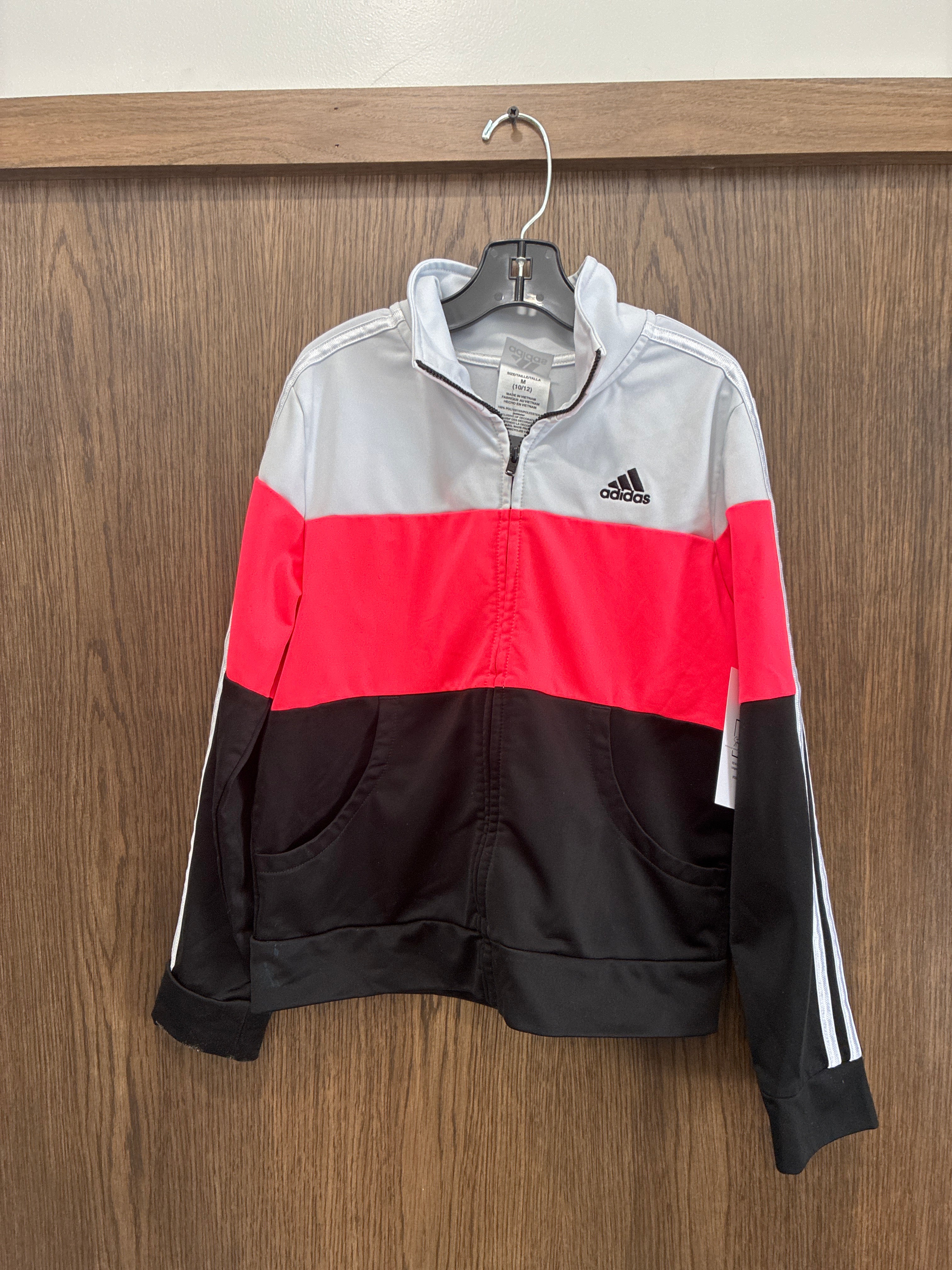 Girls adidas jacket size 10/12 youth medium