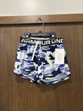 Girls Under Armour Play Up Shorts YSM Youth Small 7/8 Like New