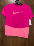 Girls Nike Colorblock Shirt Size Youth Medium