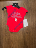 St. Louis Cardinals Onesie Size 0-3 Months