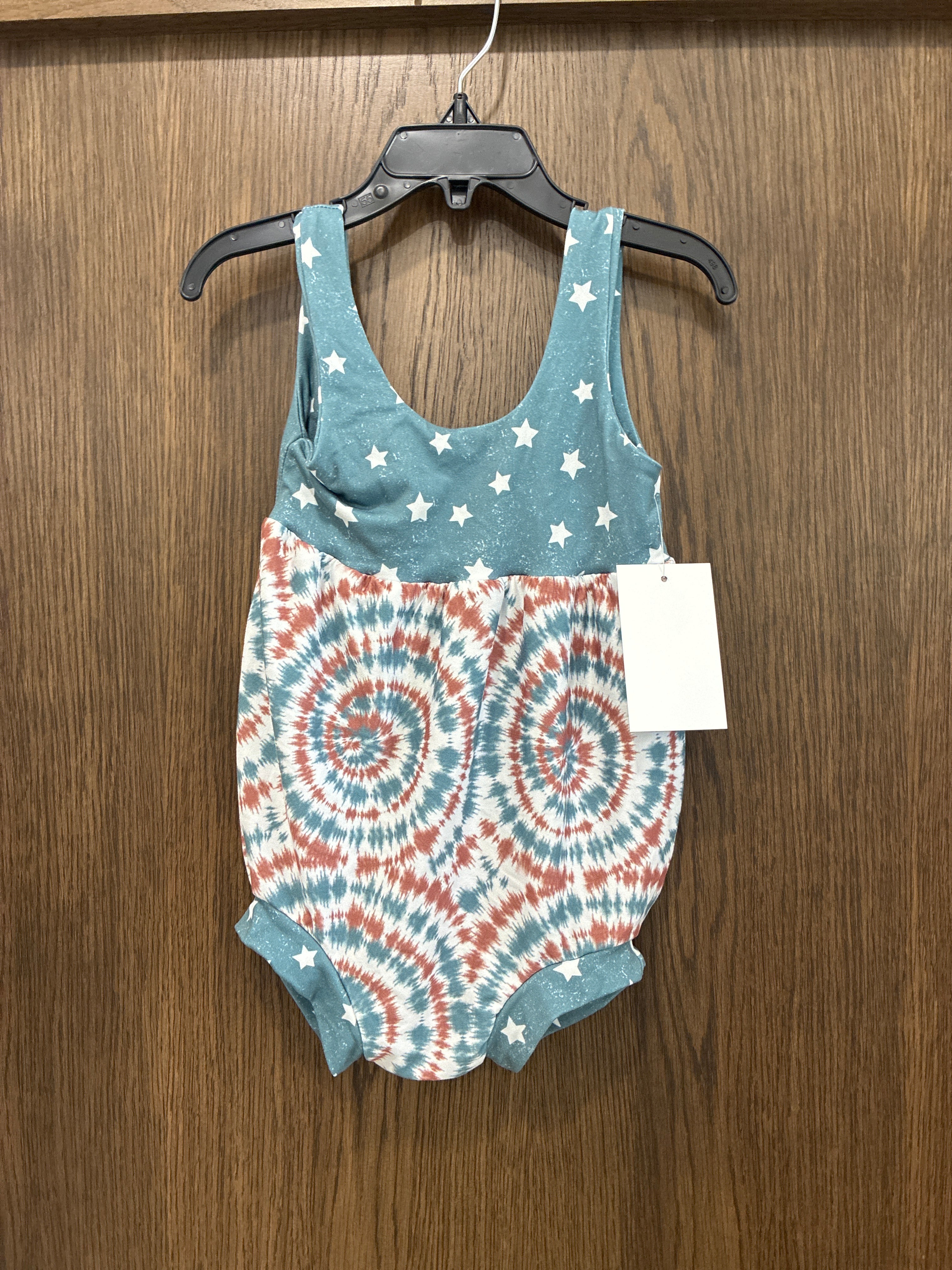 Girls Handmade Bubble Romper 6-9 months