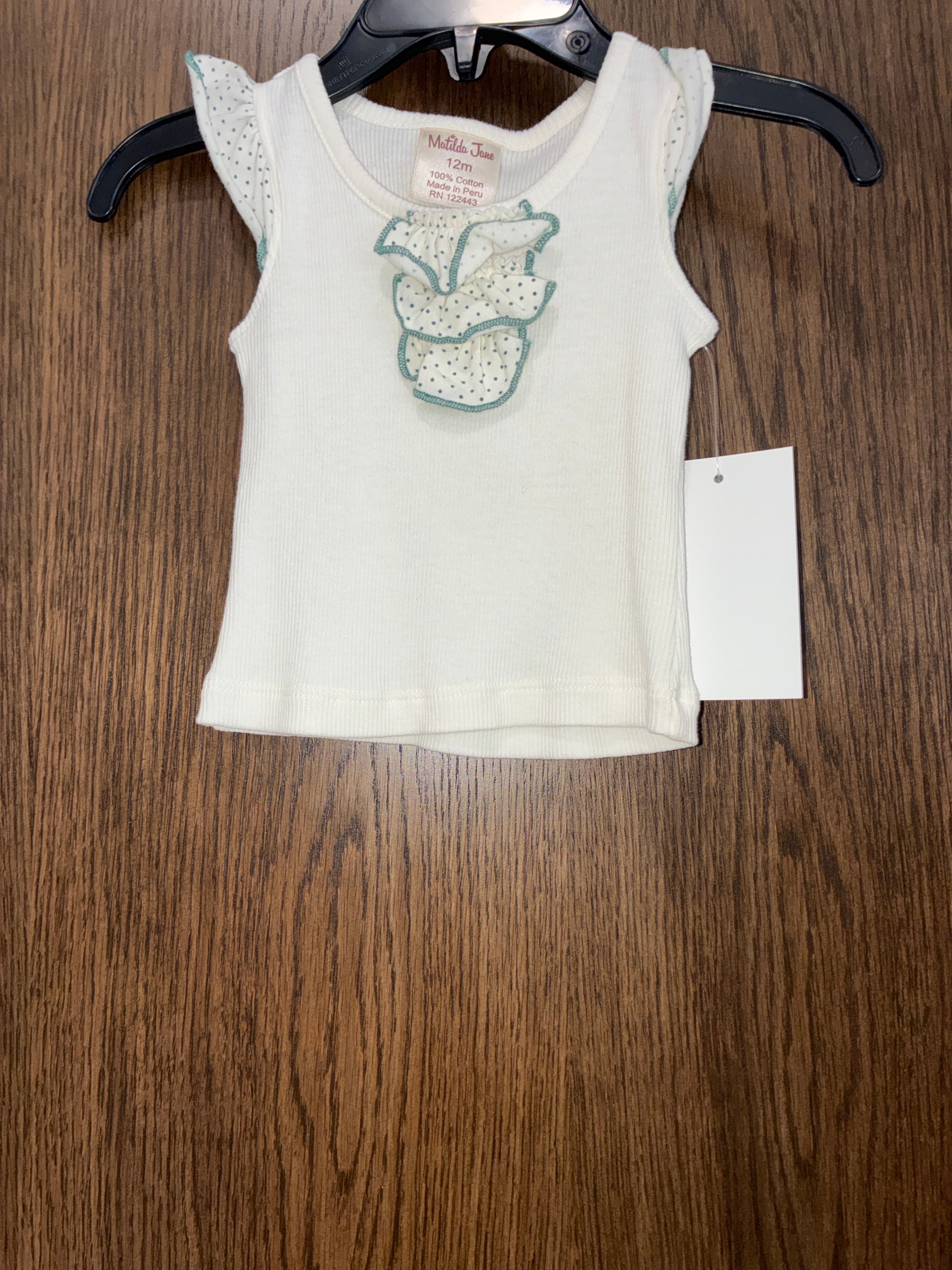 Matilda Jane Tank Top Size 12 Months