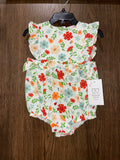 Girls Floral Romper Size 12 Months