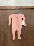 Girls Gigi & Max Ruffle Bamboo Convertible Romper 6mos