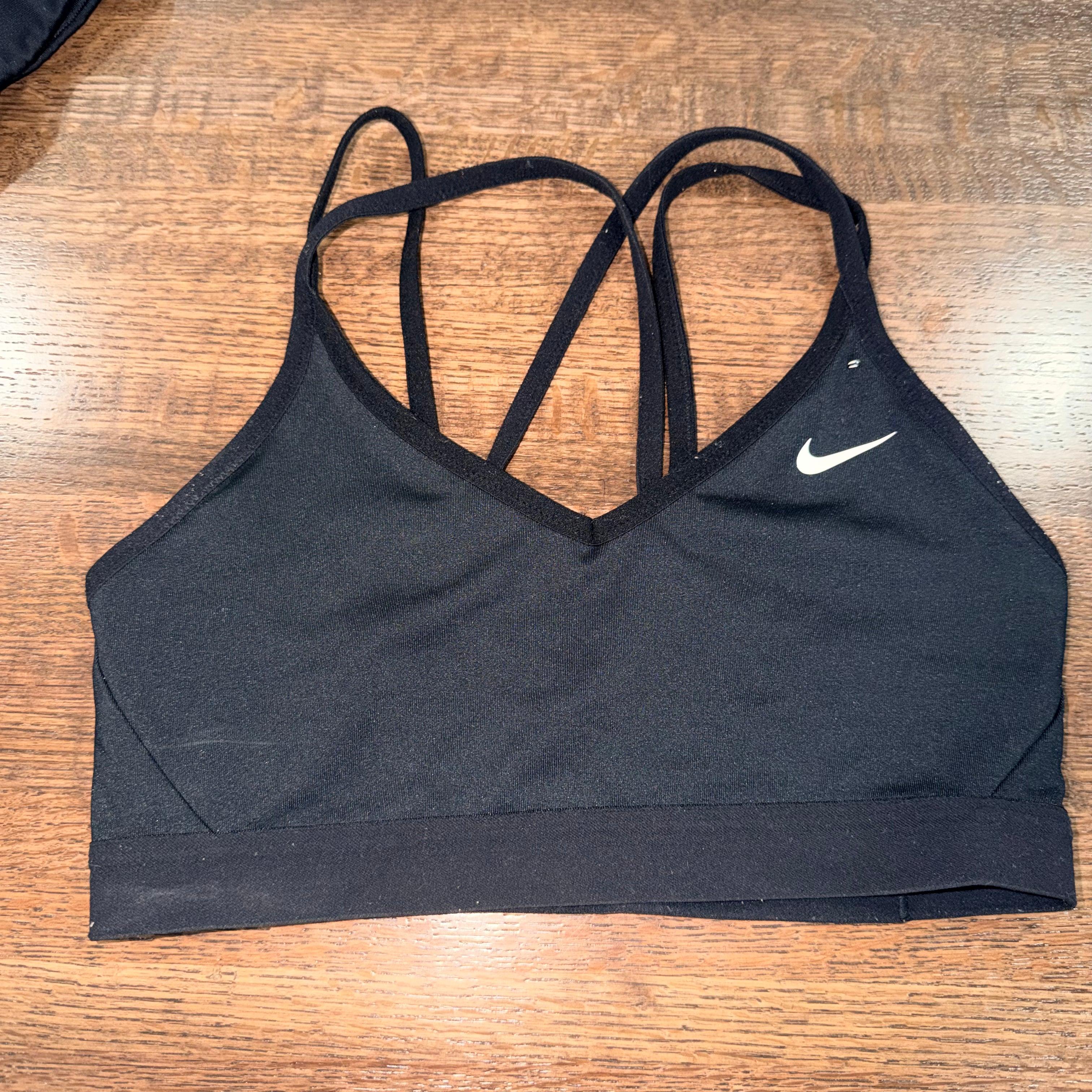 Nike Dri-Fit Indy V-Neck Women’s Sports Bra Size Medium