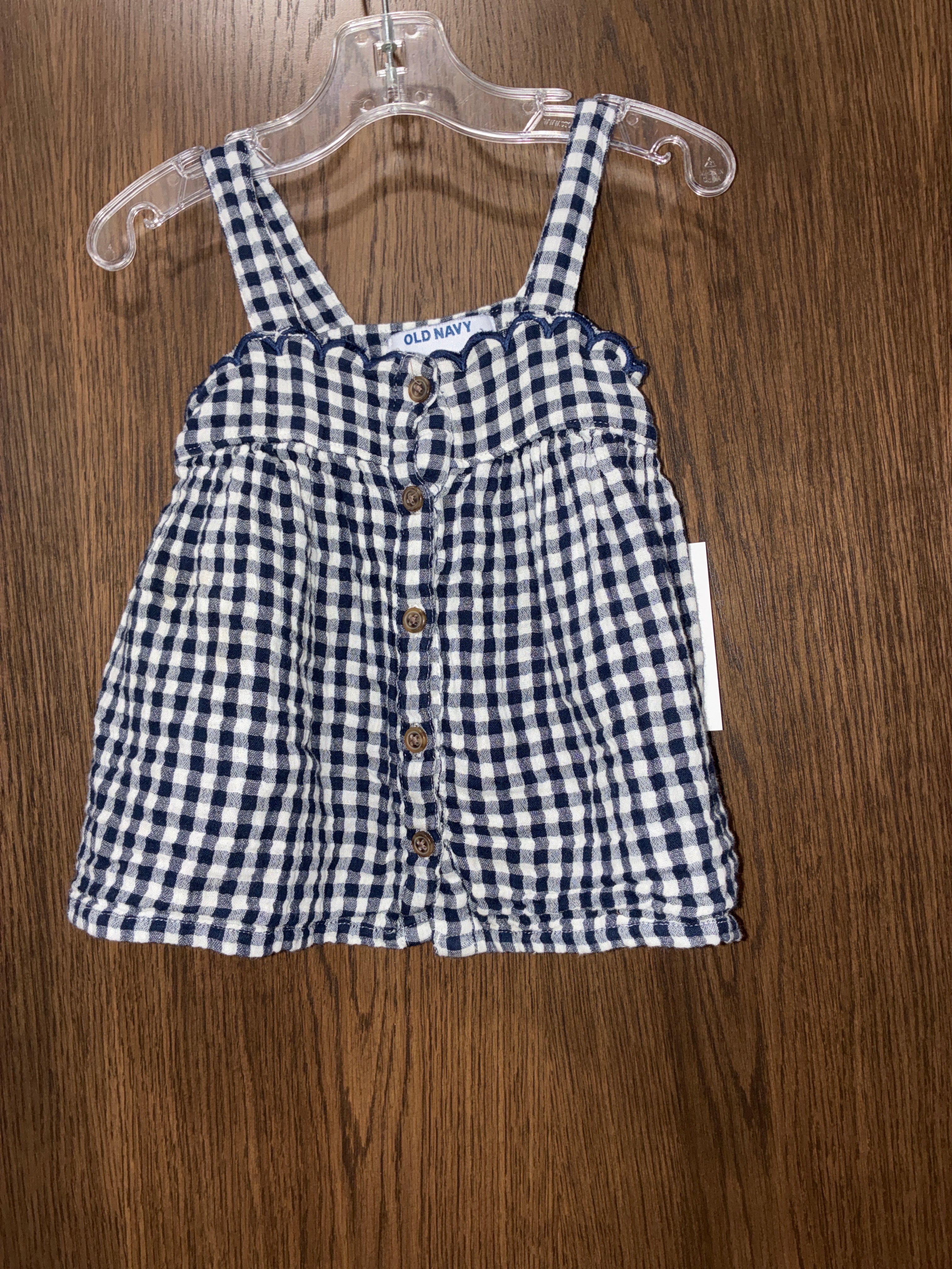 Girls old navy Gingham dress size 2T