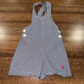 Ralph Lauren Boys Gingham Shortall Romper 12 mos