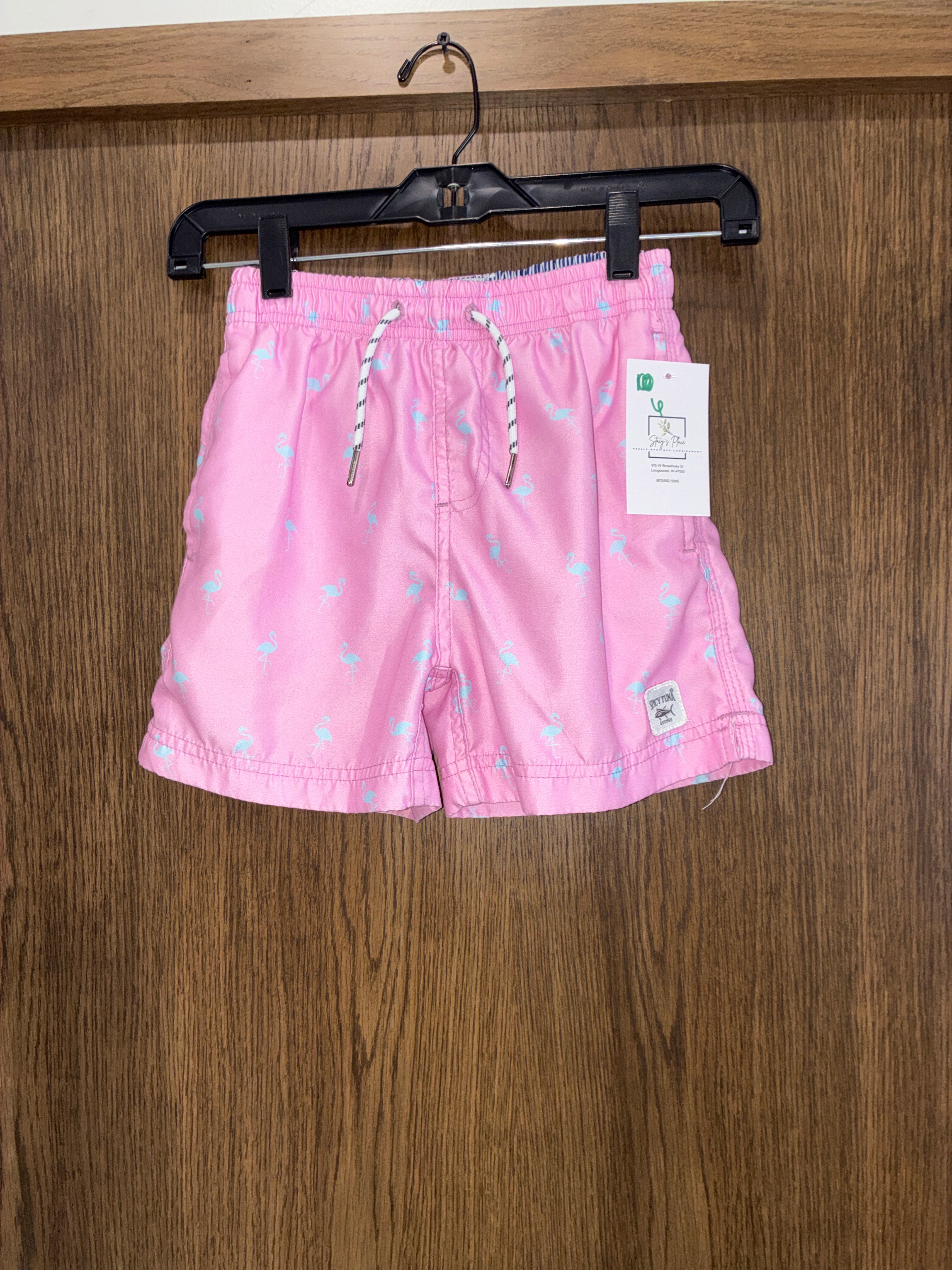Boy’s Spicy Tuna Swim Trunks size Youth Small