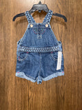 Girls Denim Overalls Size 9 Months