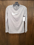 Nike Boys Dri-Fit Long Sleeve T-Shirt YL Youth Large 12/14 Like New