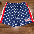 Burbelo Men's Stars & Stripes Athletic Shorts Size Small New Condtion