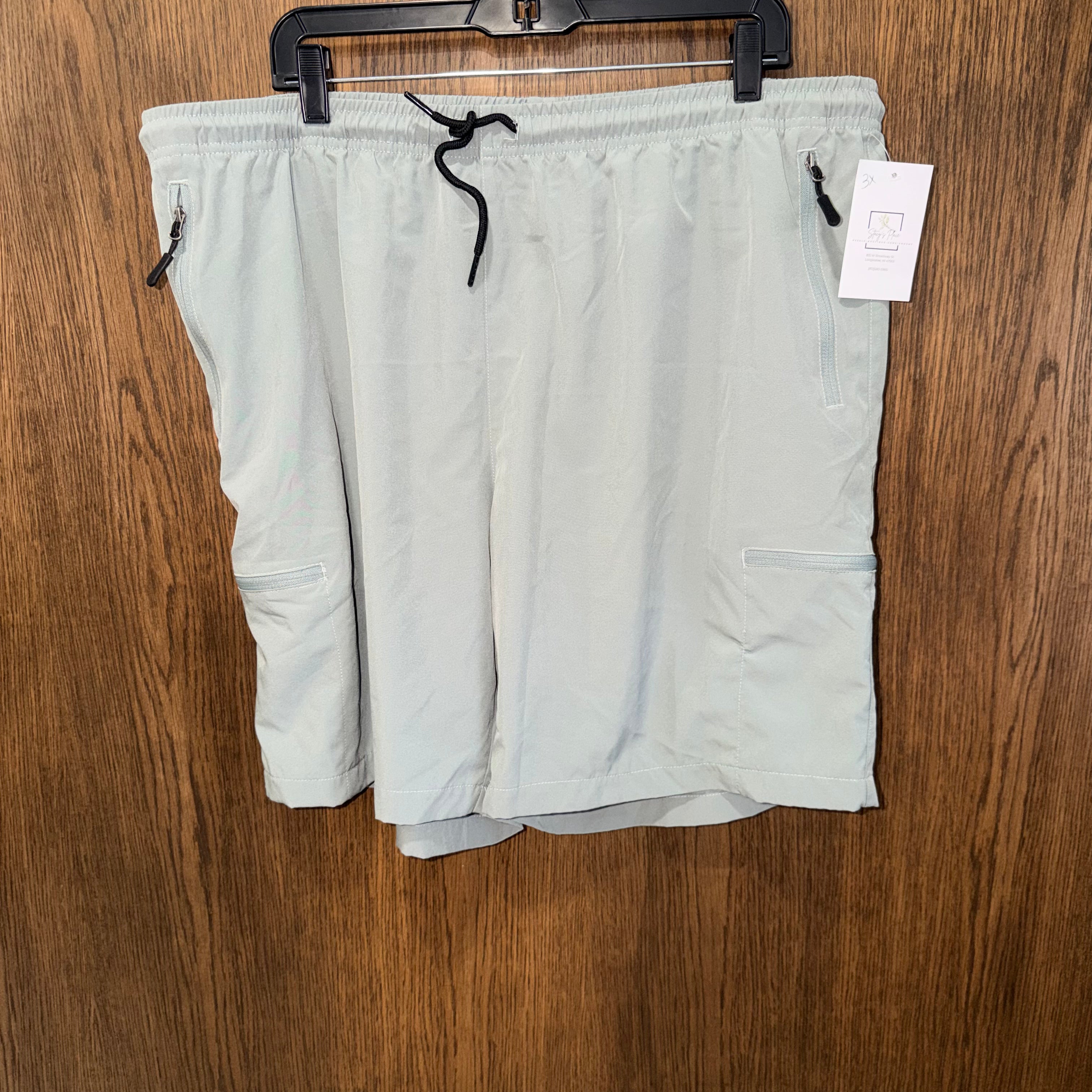 Sanity Men's Light Gray Athletic Shorts 3X XXL