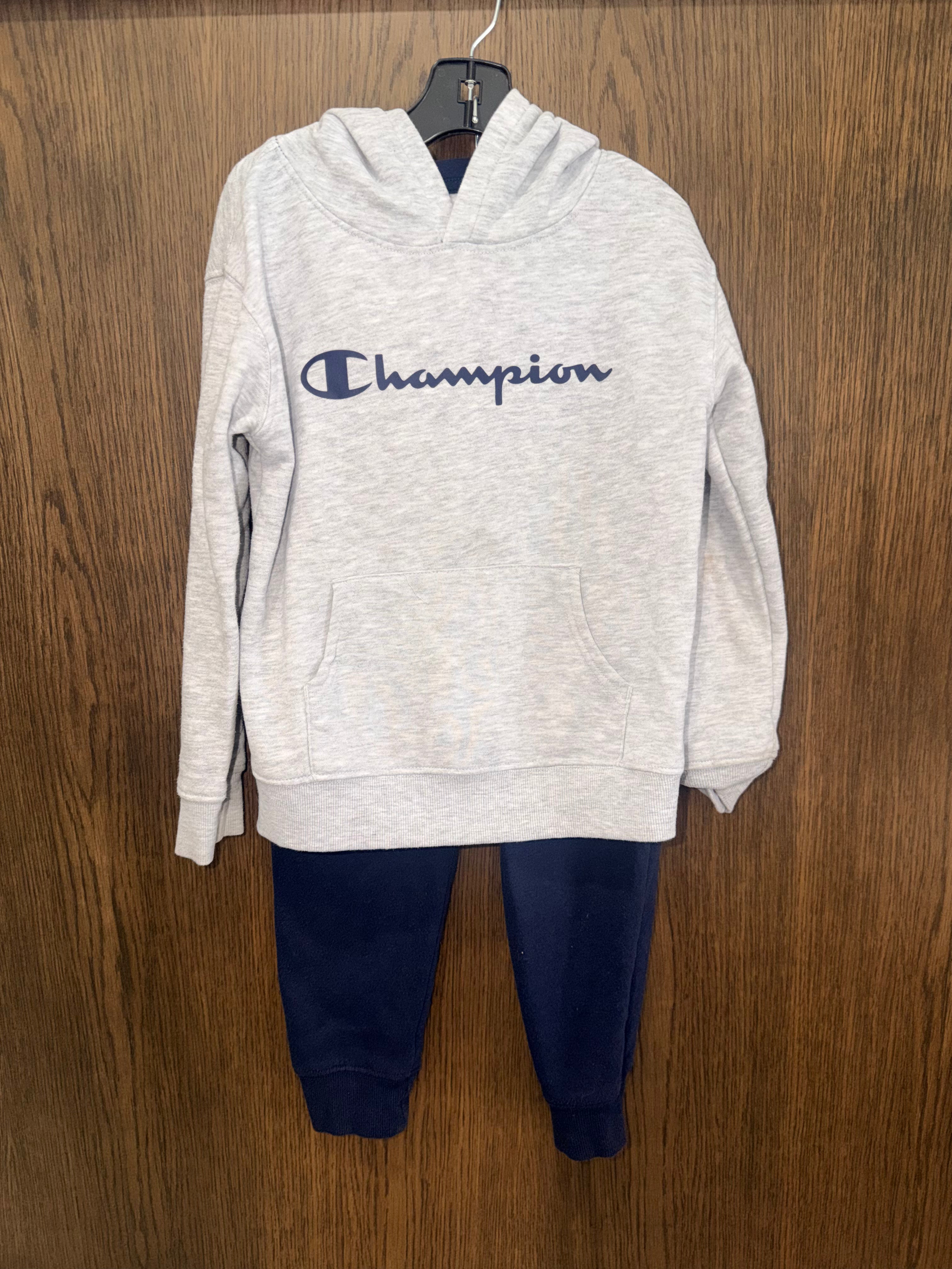 Champion Boys Hoodie Pullover & Joggers Set Size 5/6
