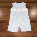 Vintage Kissy Kissy Y2K Baby Boys Shortall Anchor Romper 0-3 mos
