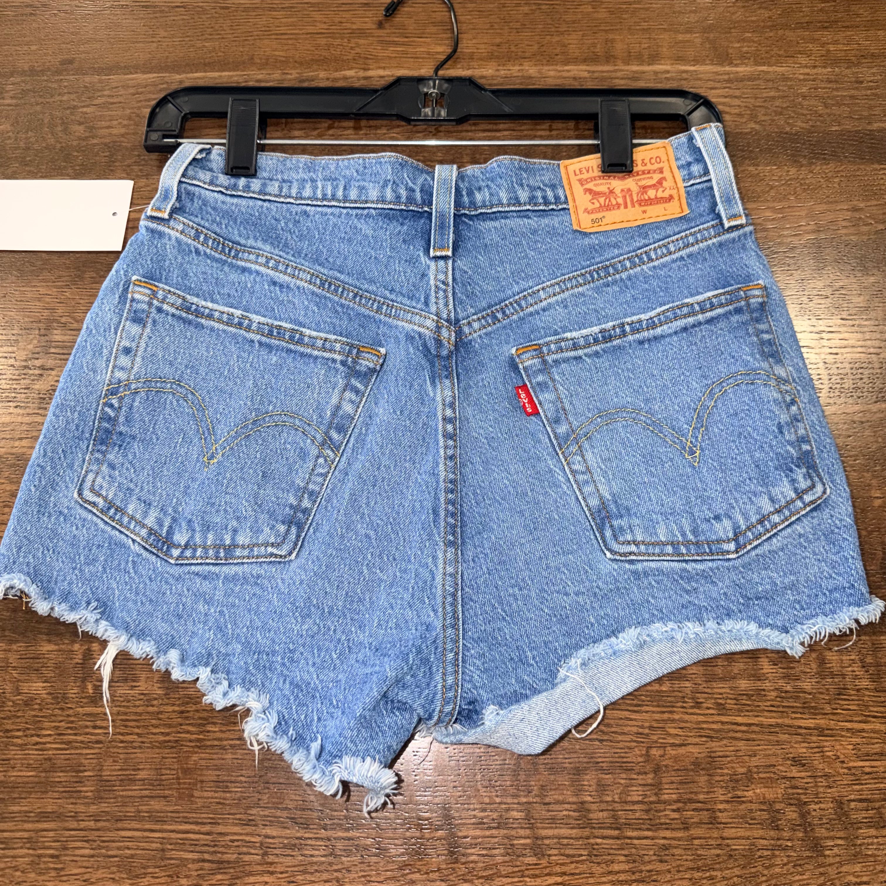 Levi’s 501 Women’s High Waist Button Fly Jean Shorts Size 26